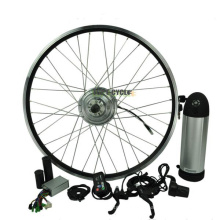 Kit de vélo de conversion électrique pas cher pour batterie arrière 350W